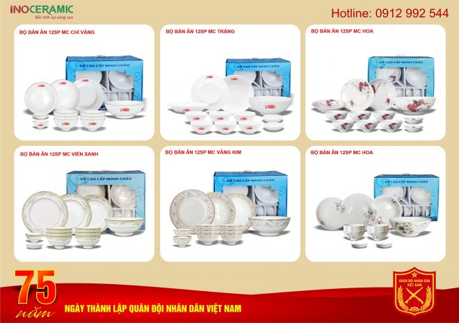 Cung cấp gốm sứ Bát Tràng tại Đắk Nông - Đại lý gốm Bát Tràng Đắk Nông