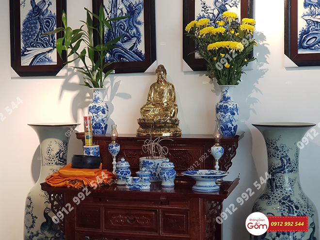 kích thước bàn thờ Phật bà Quan Âm