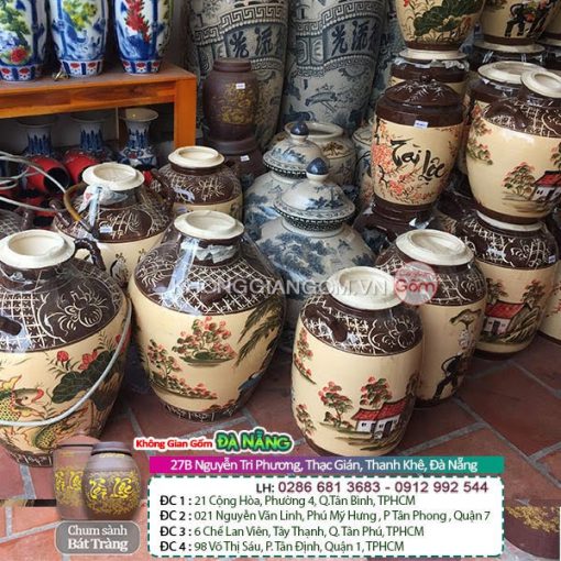 Mua thùng đựng gạo bằng gốm sứ tại Đà Nẵng