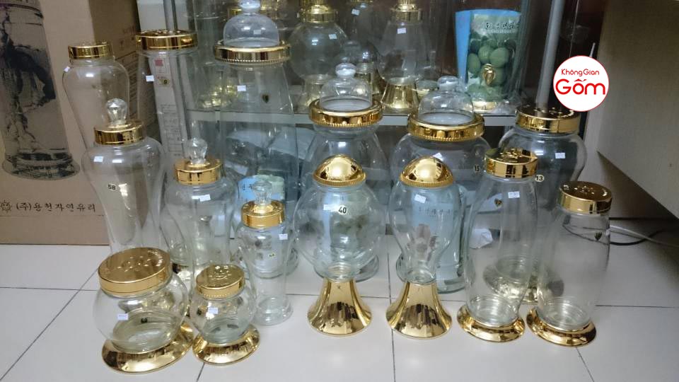Bình ngâm rượu hàn quốc 5lit