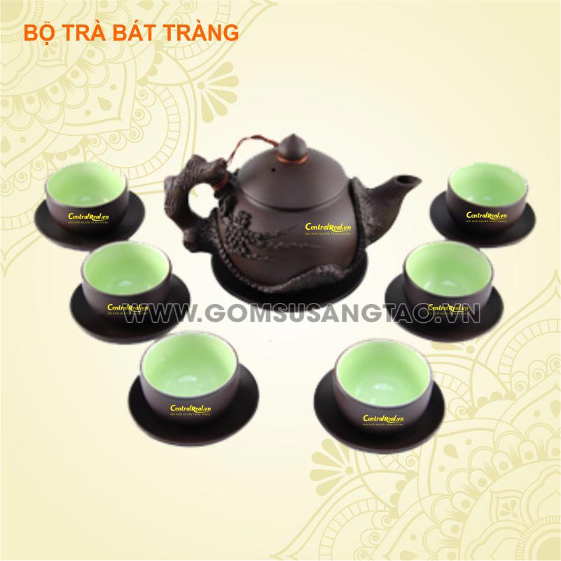 In logo bộ ấm trà quà tặng tri ân khách hàng của viettel - In logo giá xưởng