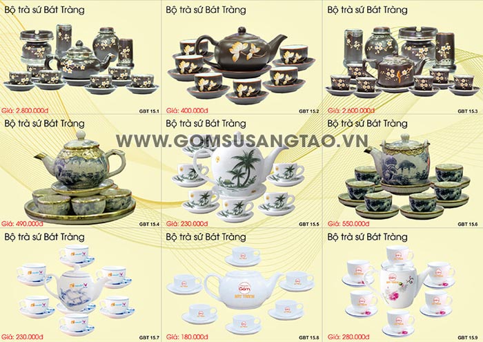 In logo bộ ấm trà quà tặng tri ân khách hàng của viettel - In logo giá xưởng