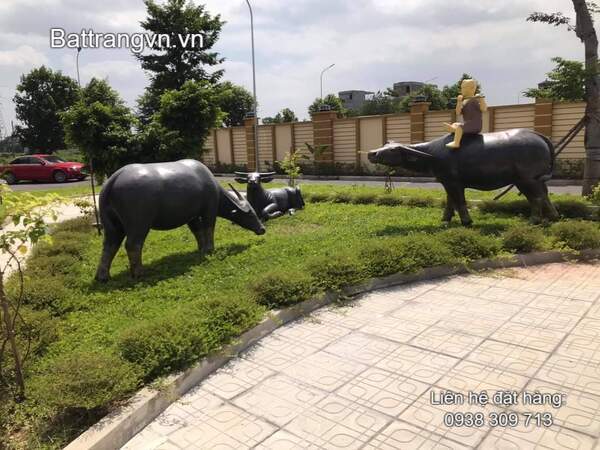 tượng con trâu nằm