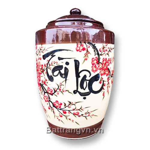 hũ đựng gạo tài lộc 15kg